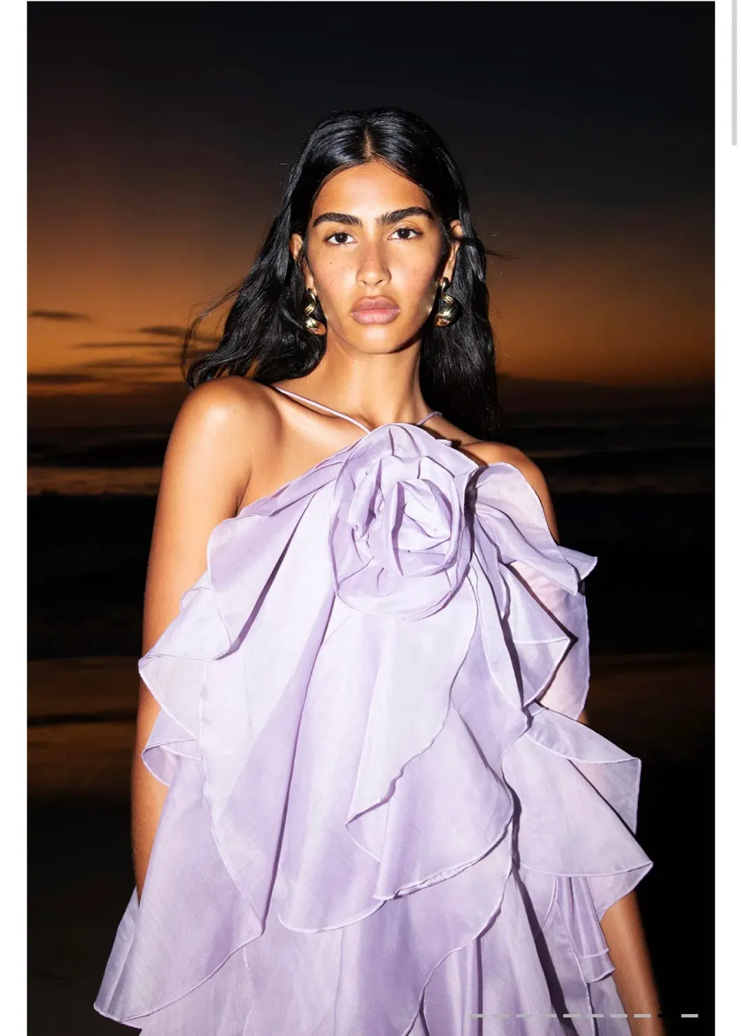 AJE PANDOREA LAYERED MAXI DRESS 16 for rent on The Volte - main image