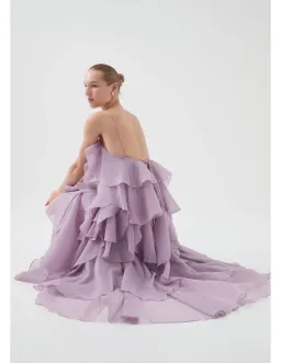 AJE PANDOREA LAYERED MAXI DRESS 16 for rent on The Volte - image 8