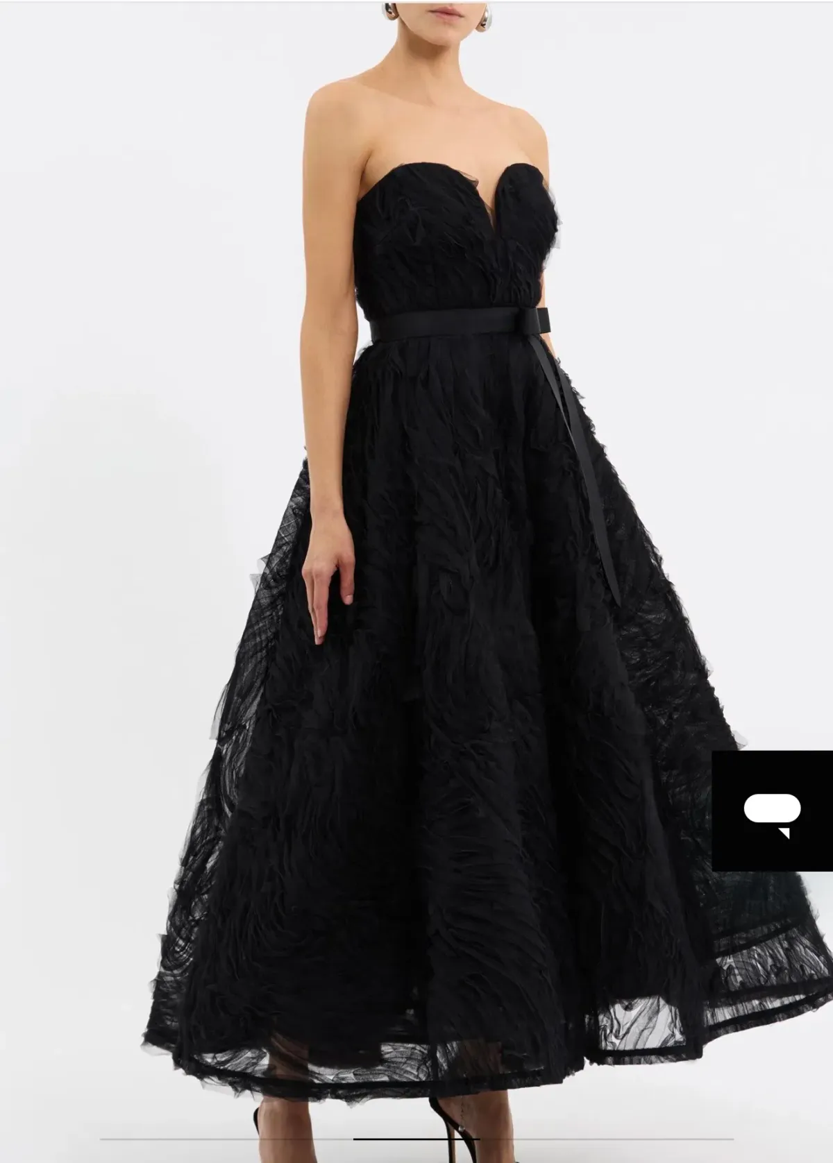 Rebecca Vallance Willow Midi Dress for rent on The Volte - main image