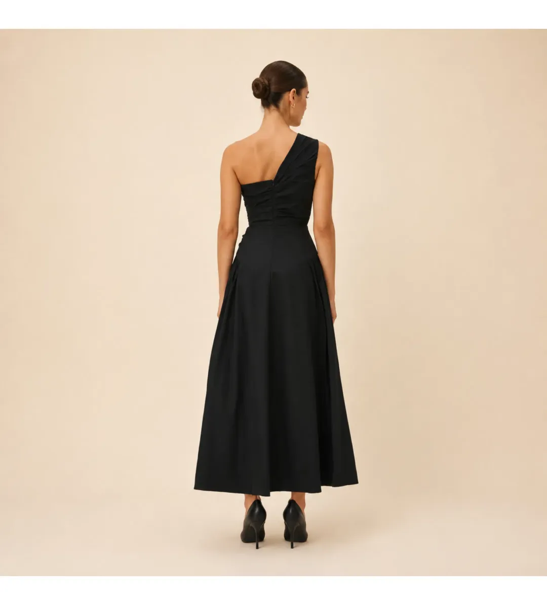 Rachel Gilbert Banksia Dress in Black Size 2/AU10 for rent on The Volte - main image