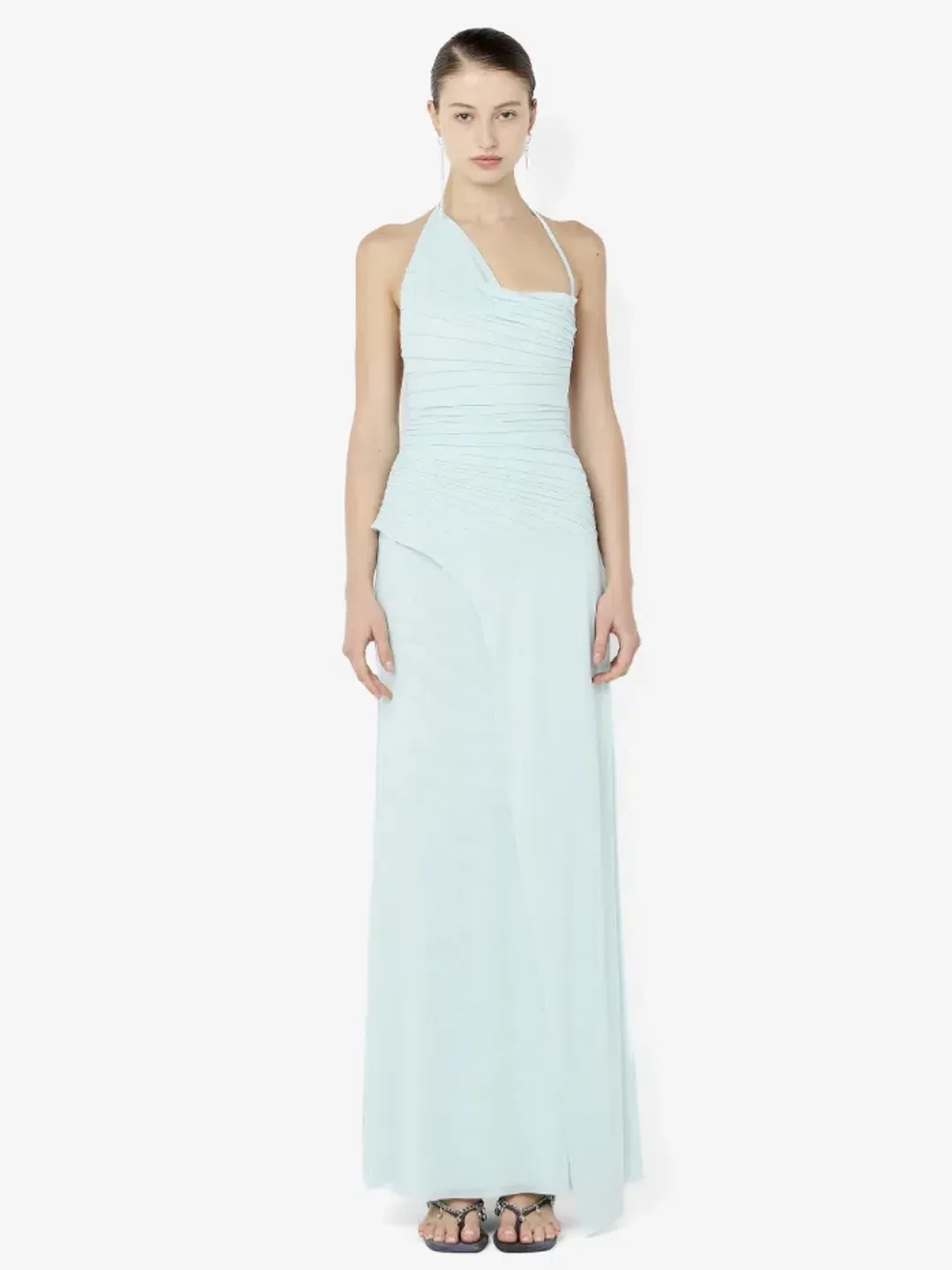 Bec & Bridge BRENNA PINTUCK MAXI DRESS for rent on The Volte - main image