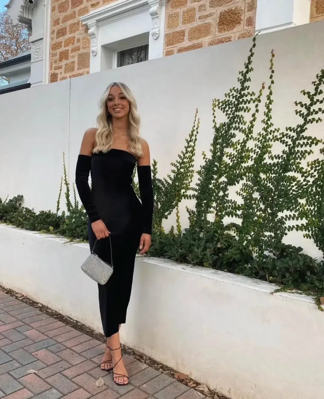 7th & York | Black Camryn Maxi Dress for rent on The Volte - main image