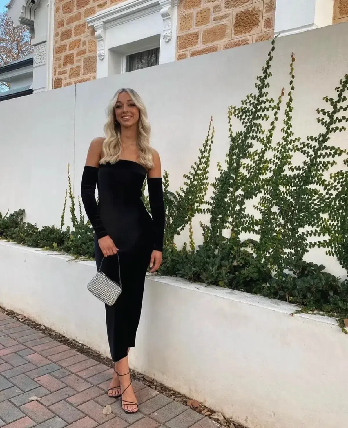 7th & York | Black Camryn Maxi Dress for rent on The Volte - main image