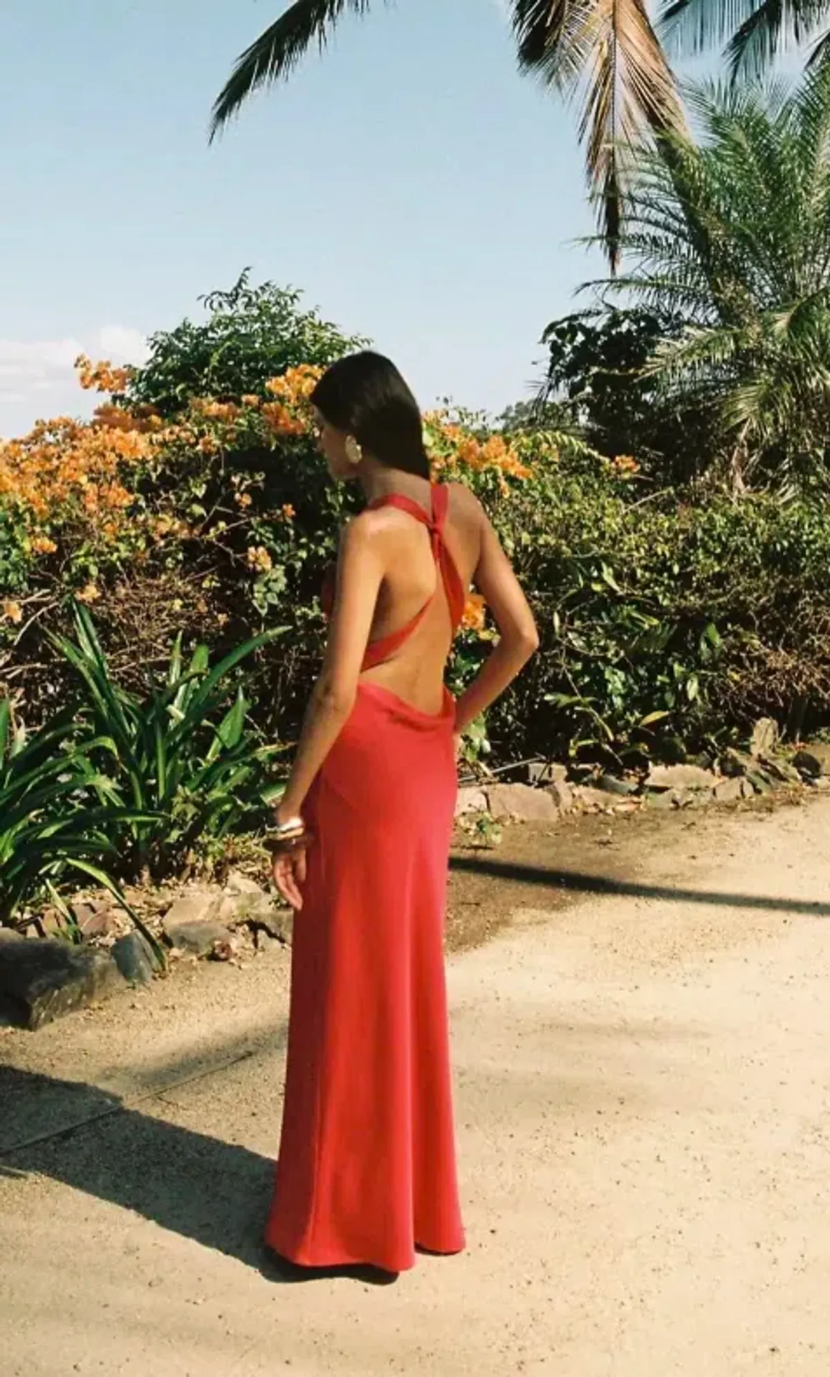 Kookai Palermo Cowl Maxi Dress for rent on The Volte - main image