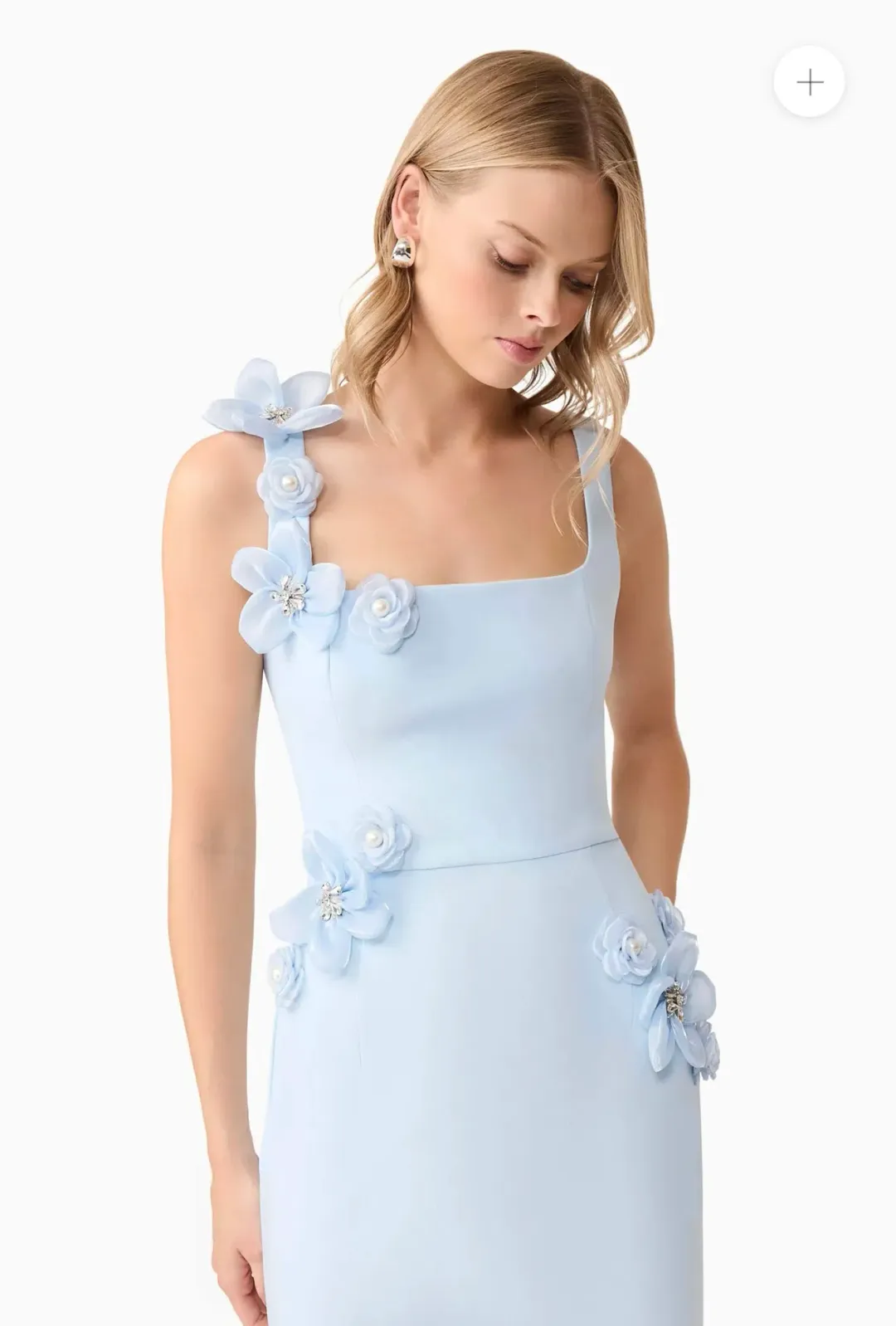 Elliat Chantelle 3d midi blue size L for rent on The Volte - main image