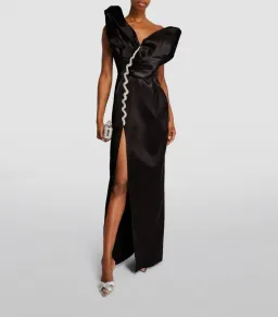 Rachel Gilbert Vivi Maxi Gown Black Size 8 AU  for rent on The Volte - image 1