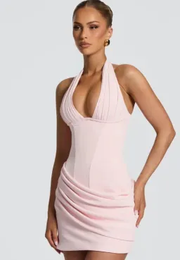 Babyboo Fashion Nehemia Mini Dress Blush 6 for rent on The Volte - image 1