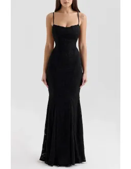 House of CB Joan Dress Black Size S for rent on The Volte - image 1