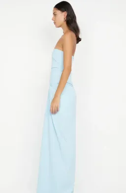 Bec & Bridge Domenic Strapless Dress Sky Blue for rent on The Volte - image 4