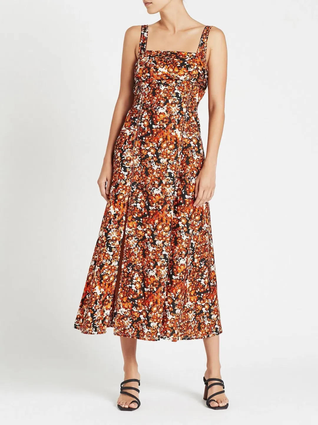 The Asterid Midi Dress for rent on The Volte - main image