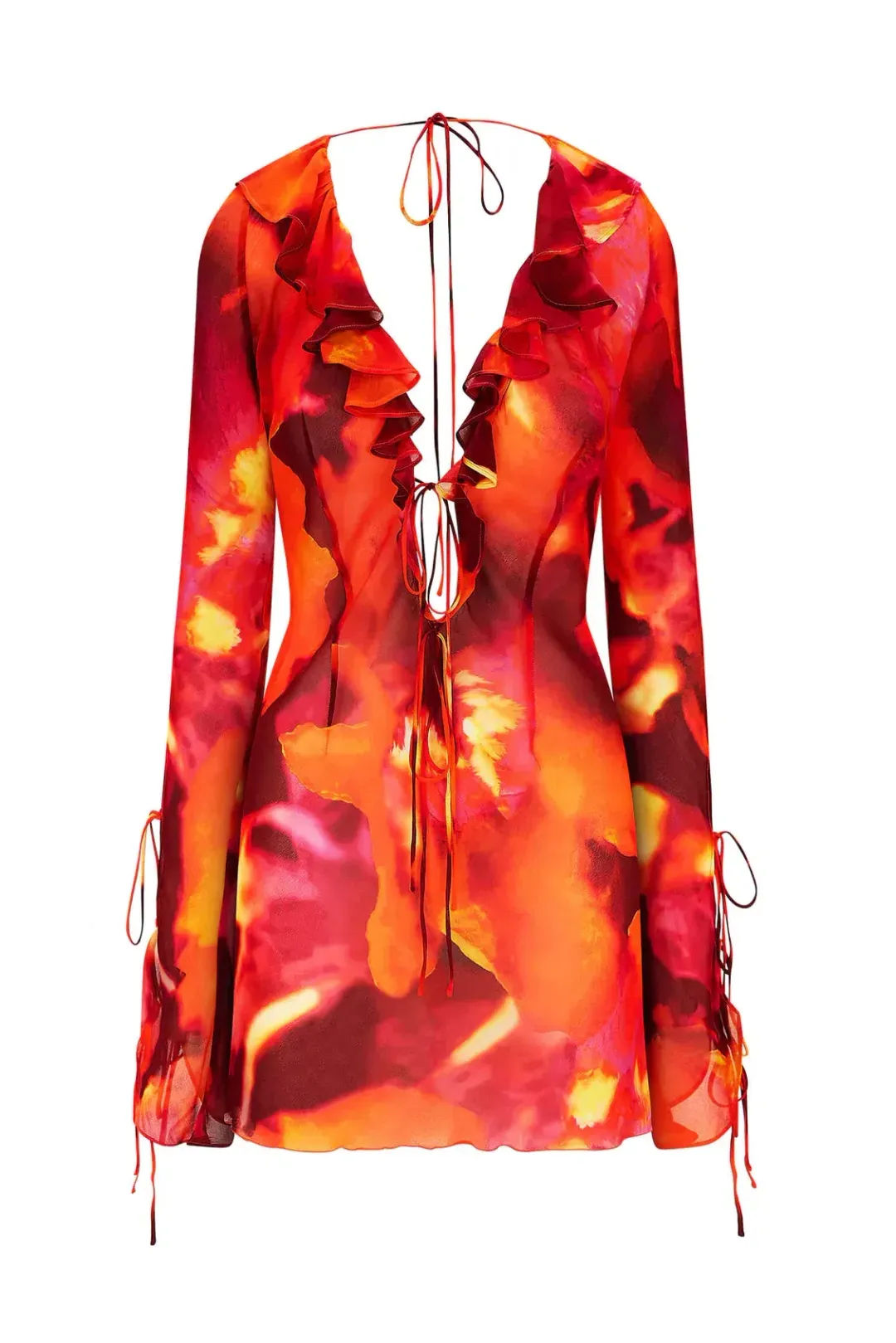 Rat and Boa Dali Mini Dress for rent on The Volte - main image