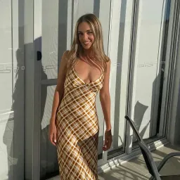 Bec and Bridge Amber V Maxi Dress for rent on The Volte - image 2