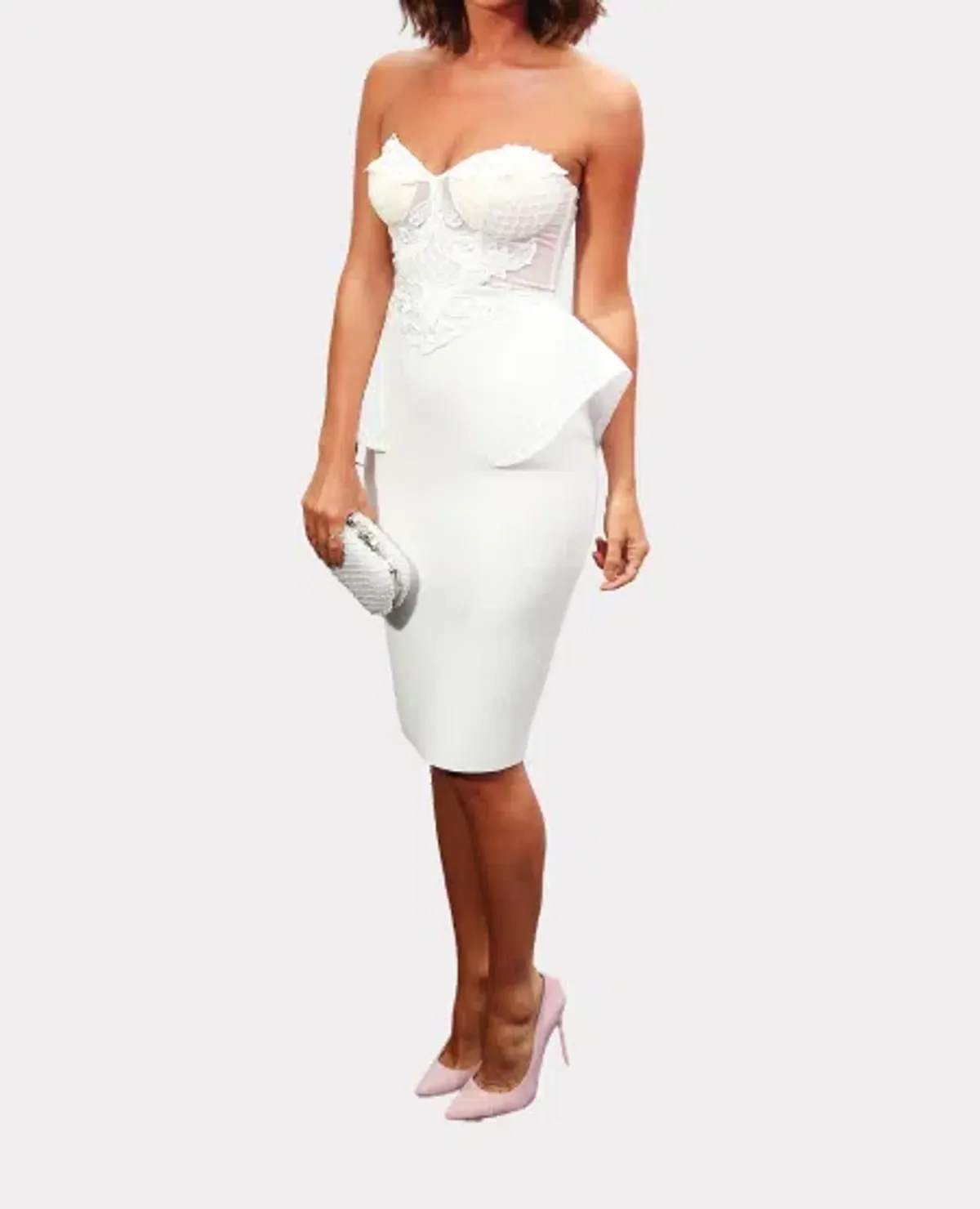 Lexi Dita Dress White Size 12 for rent on The Volte - main image