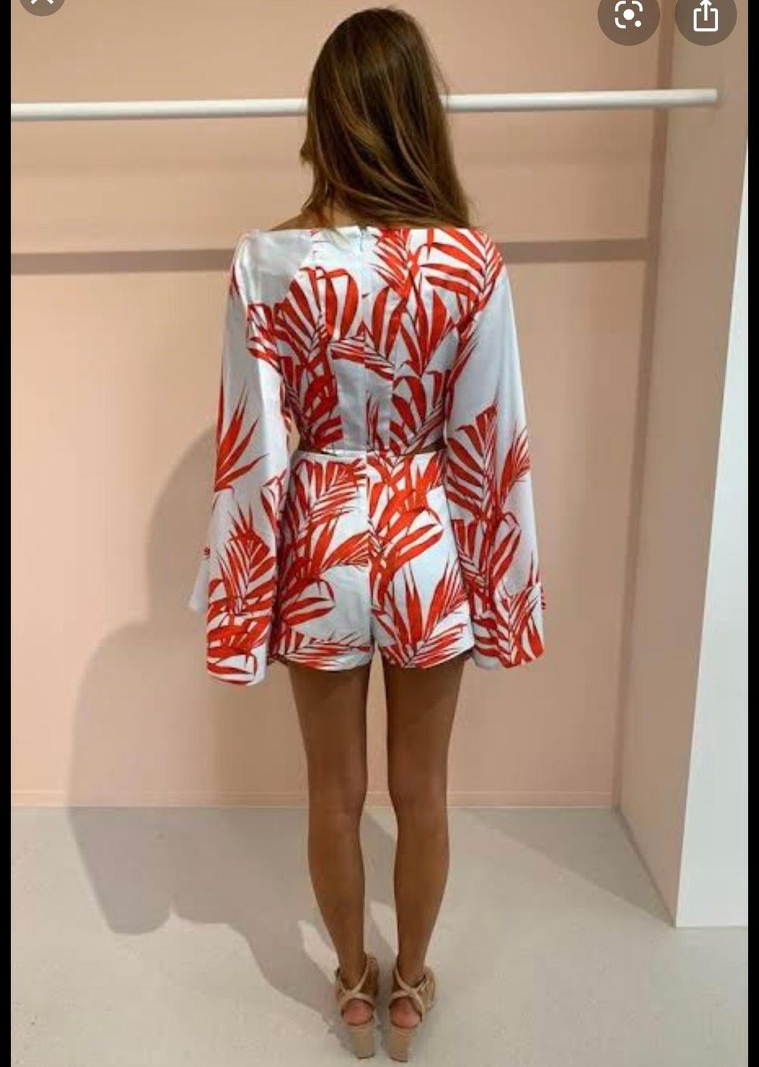 The significant other bright palm play suit size 12 for rent on The Volte - main image