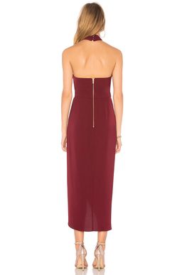 Shone Joy  - Core Knot Draped Dress for rent on The Volte - image 2