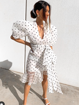 Thurley Glider Dress white size 10 for rent on The Volte - image 1