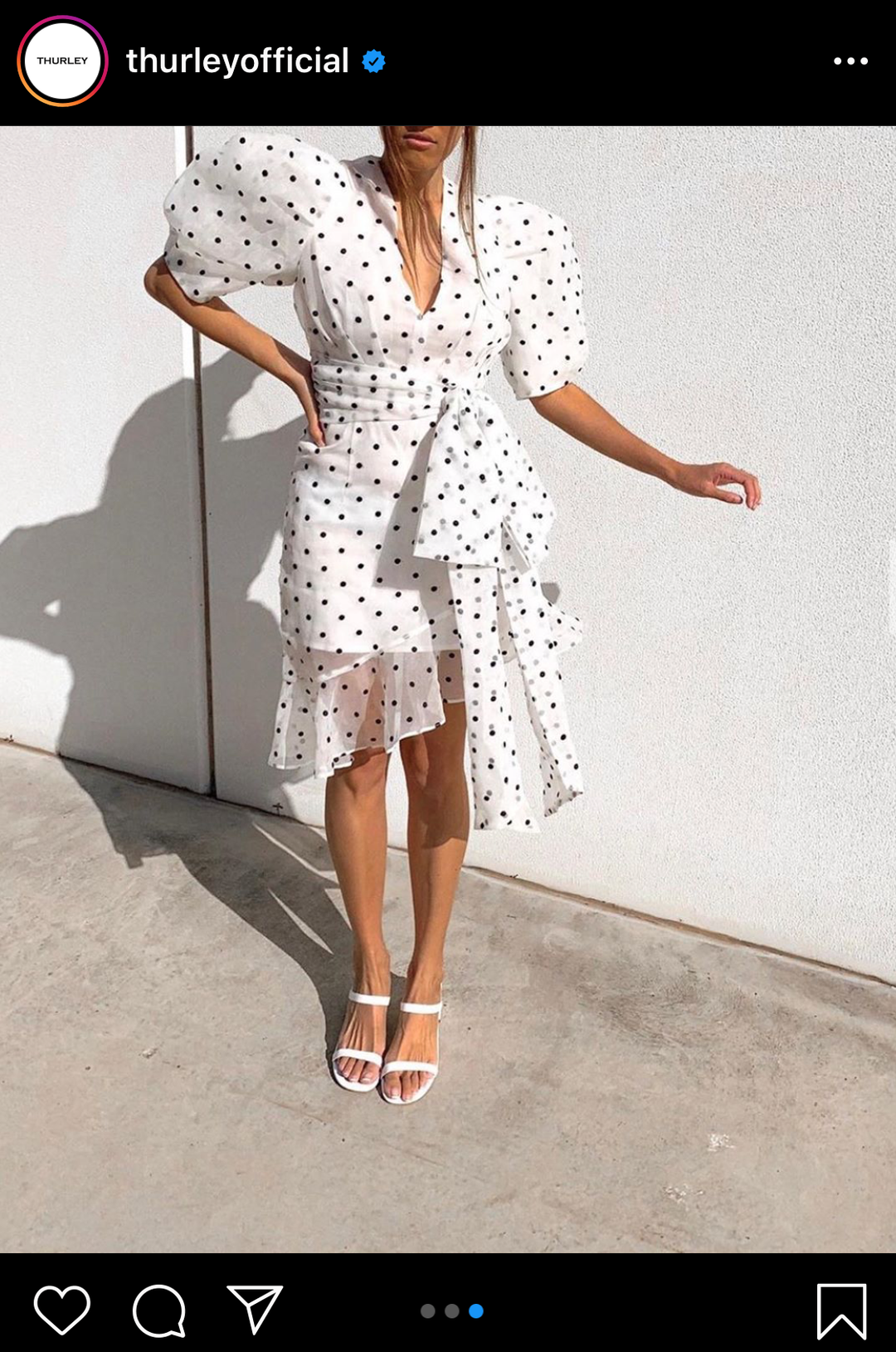 Thurley Glider Dress white size 10 for rent on The Volte - main image