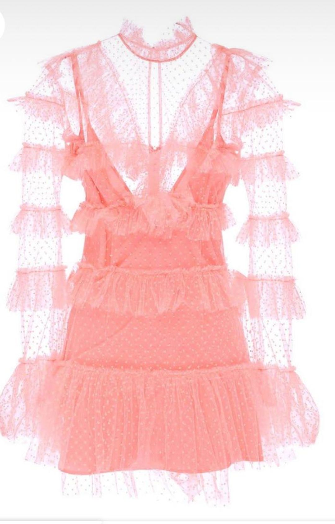 Alice McCall Tokyo Skies Mini Dress Pink Size 10 for rent on The Volte - main image