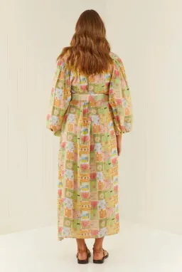 PALM NOOSA NODDY DRESS NOOSA TILES PRINT MULTI SIZE - SIZE 12 for rent on The Volte - image 3