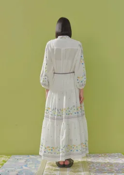 Alémais Juniper Embroidered Midi Size 14 for rent on The Volte - image 4