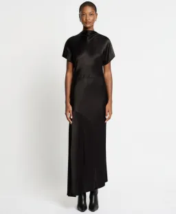 Sass & Bide Regal Promise Midi Dress Black Size 10 for rent on The Volte - image 1