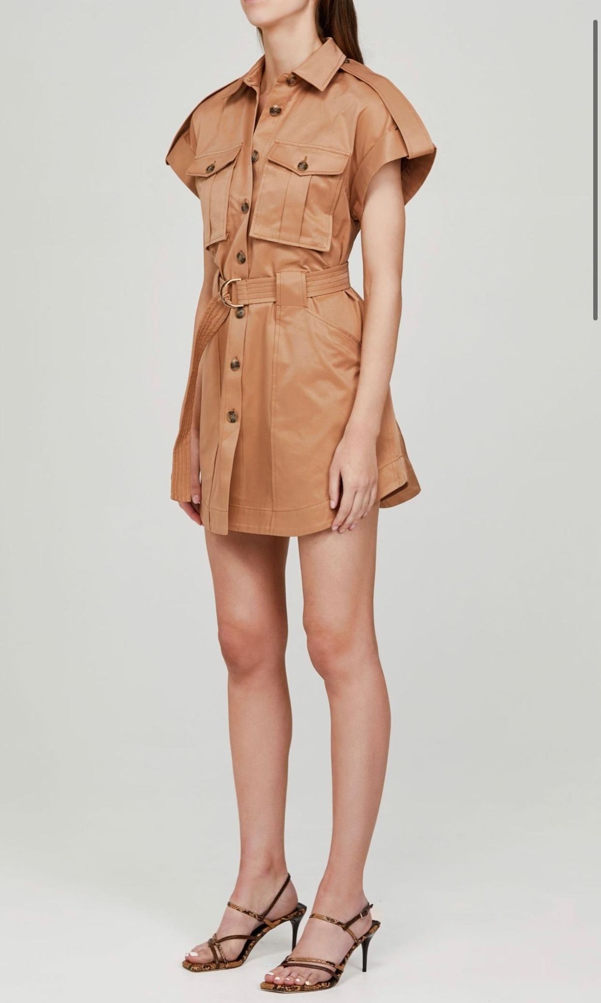 Acler Delton Shirt Dress size 12 for rent on The Volte - main image