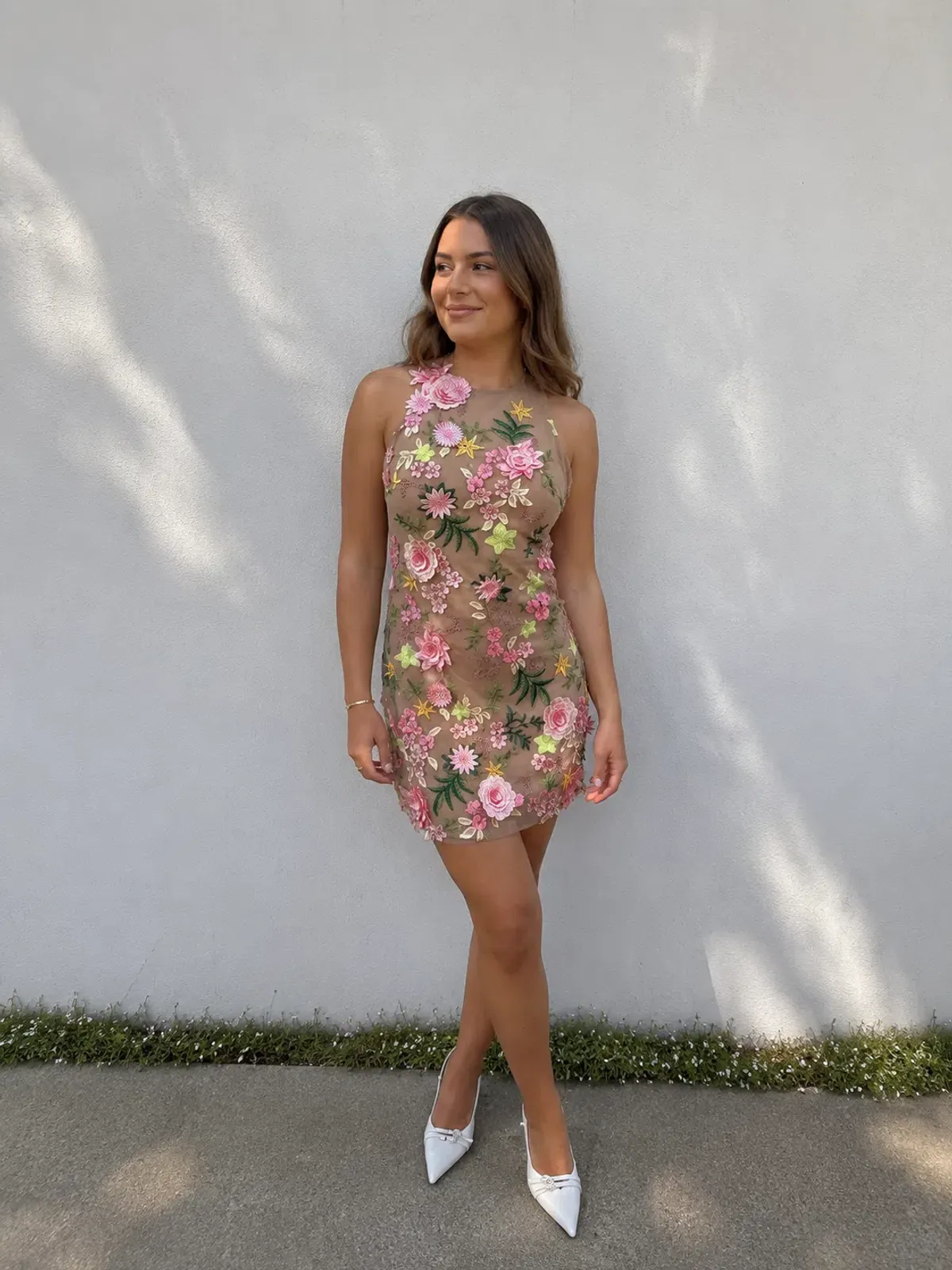 Elliatt Aella Party Mini Dress In Pink Size S / AU 8 for rent on The Volte - main image