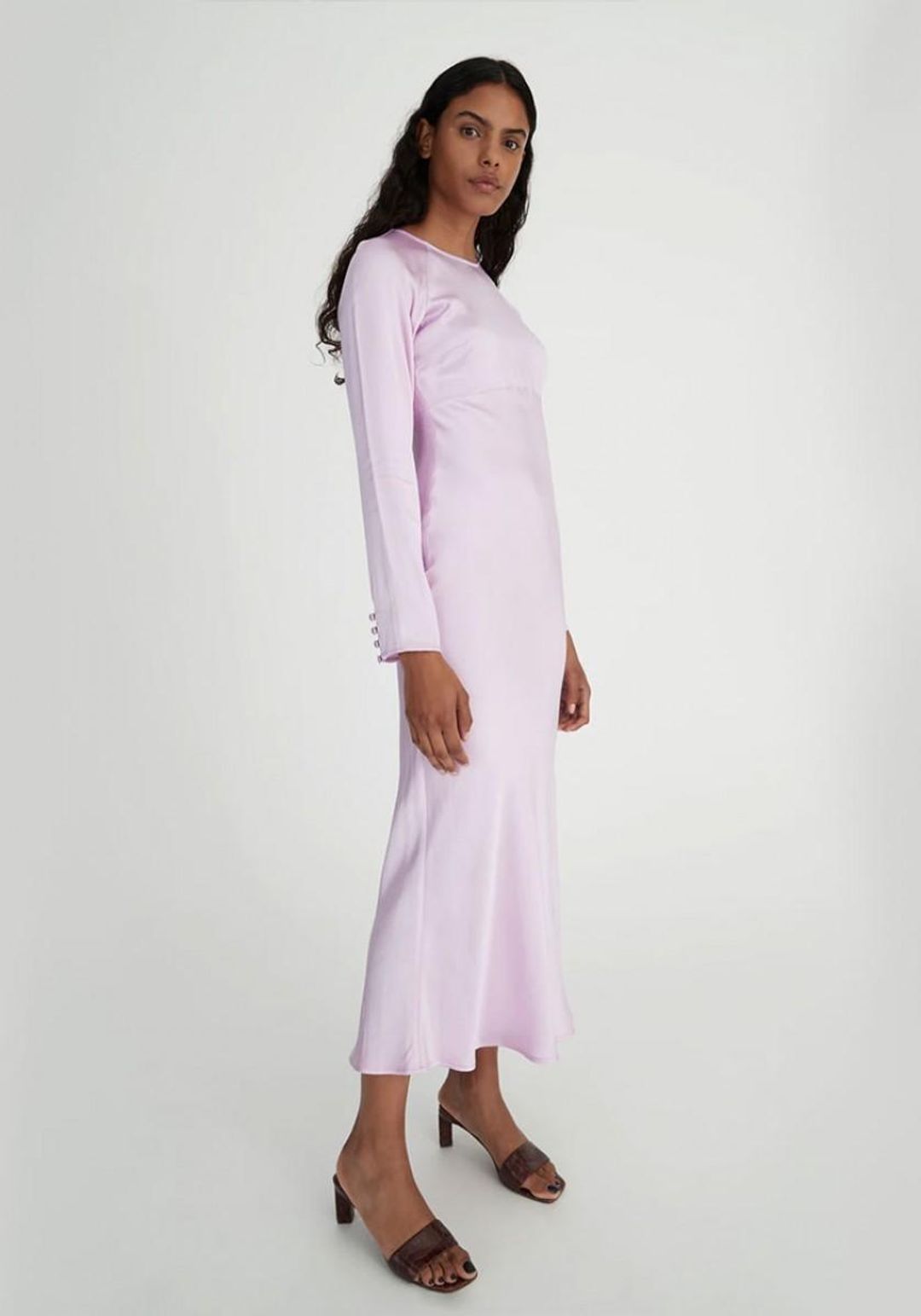 Hansen & Gretel Maria Dress in Lilac size 10 for rent on The Volte - main image