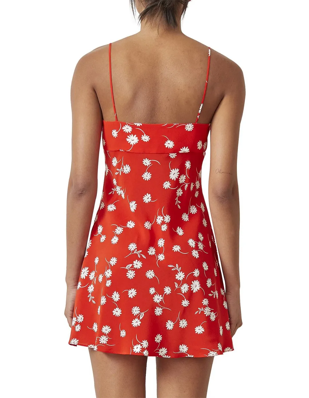 Bec & Bridge Daisy Mini Dress Red Size AU 8  for rent on The Volte - main image