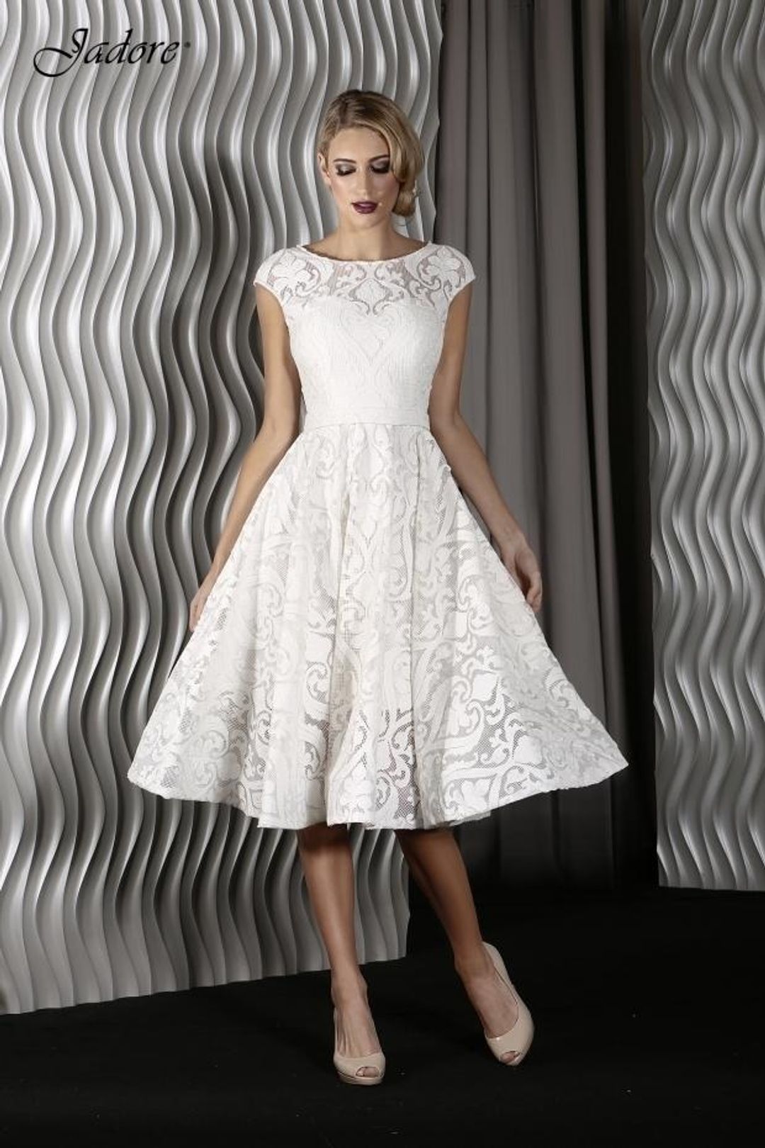 Jadore J9061 Ivory Size 22  for rent on The Volte - main image