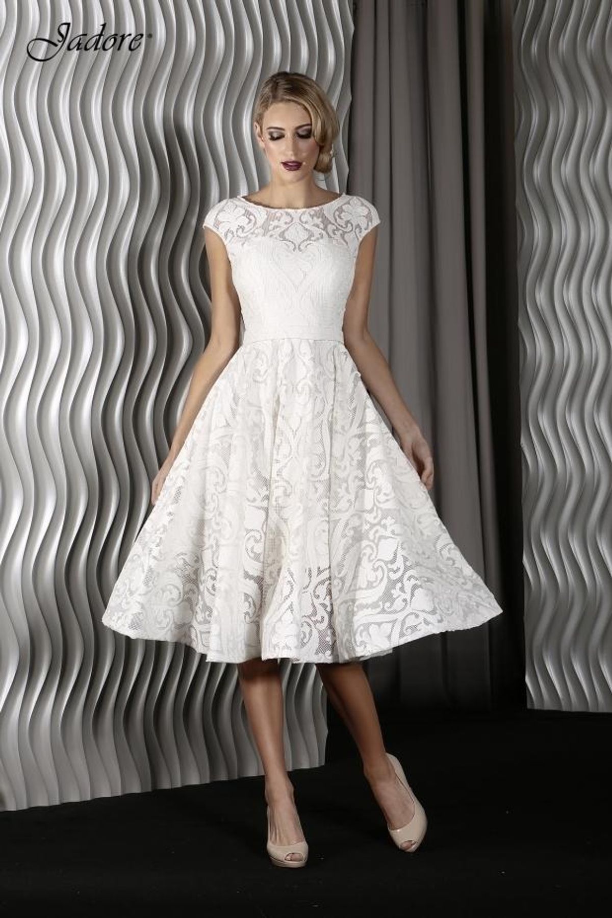 Jadore J9061 Ivory Size 22  for rent on The Volte - main image