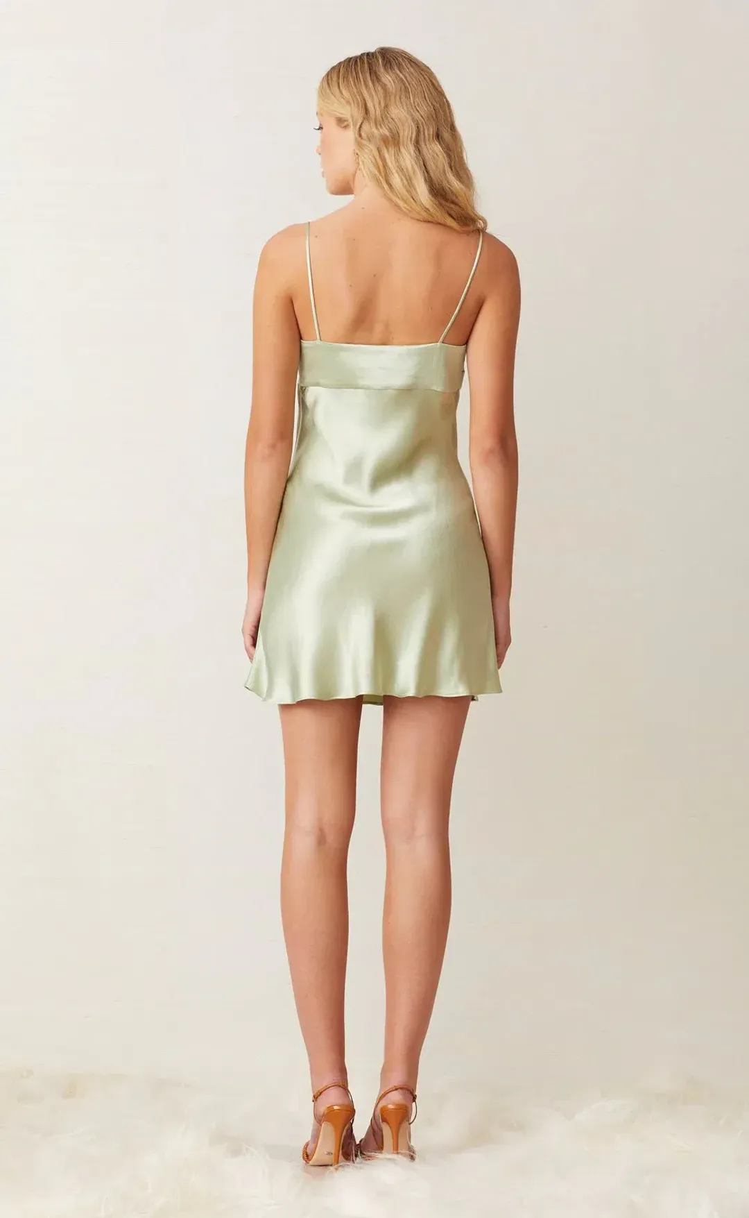 Bec & Bridge Crest Mini Dress Green Size 14 for rent on The Volte - main image