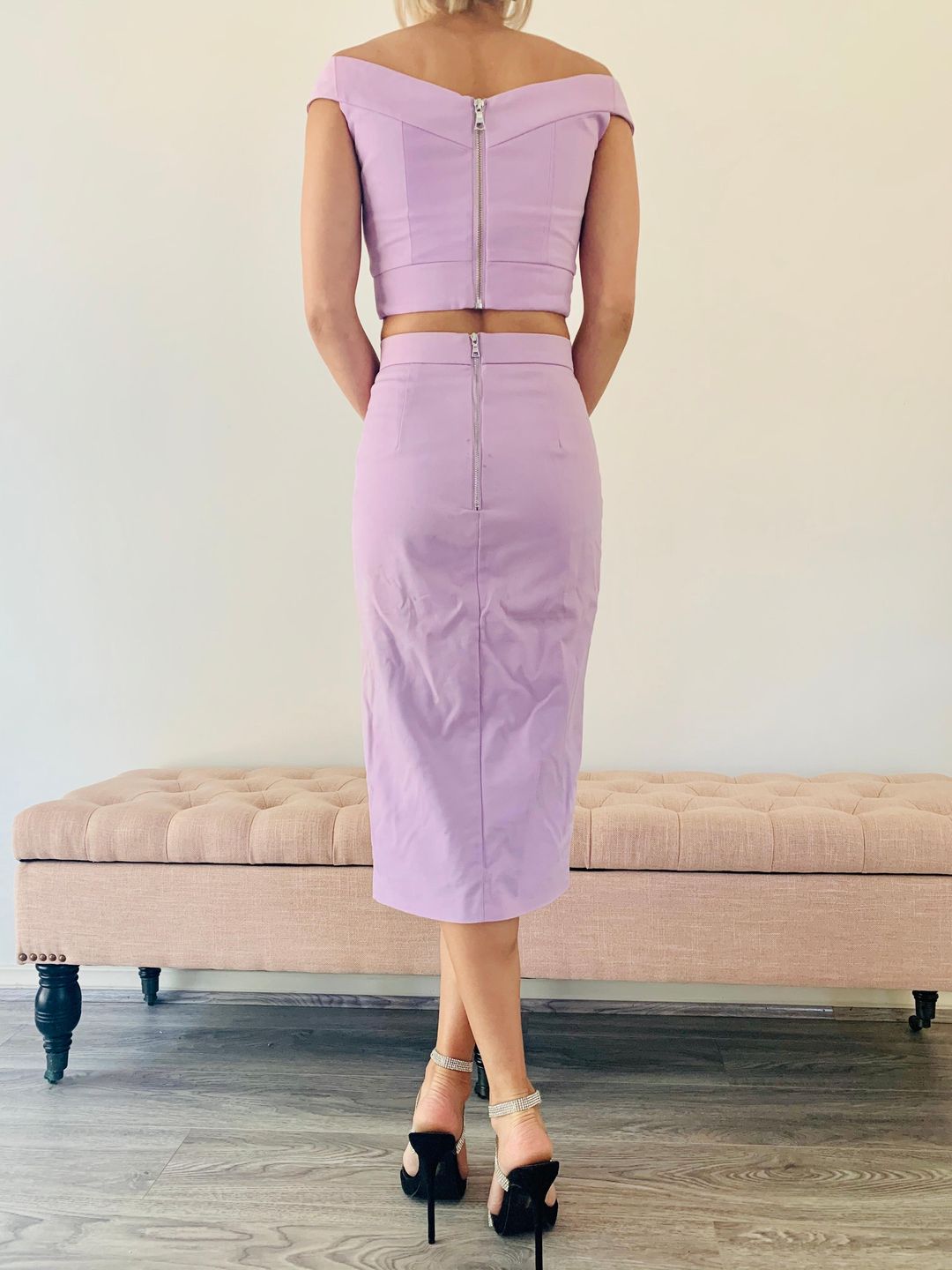 Kookai lilac two piece for rent on The Volte - main image