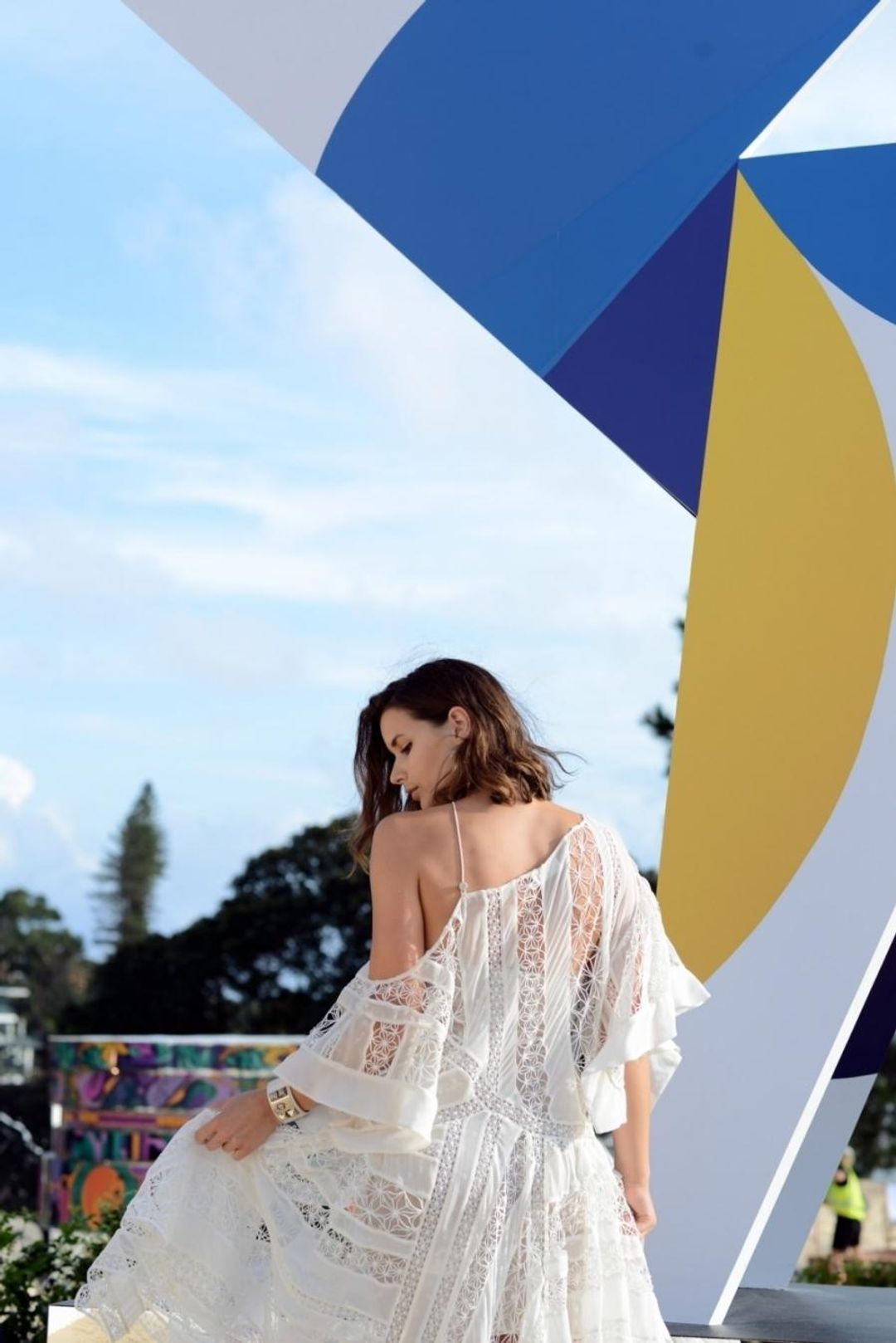 Zimmermann Tarot Celestial Dress White Size 6 for rent on The Volte - main image