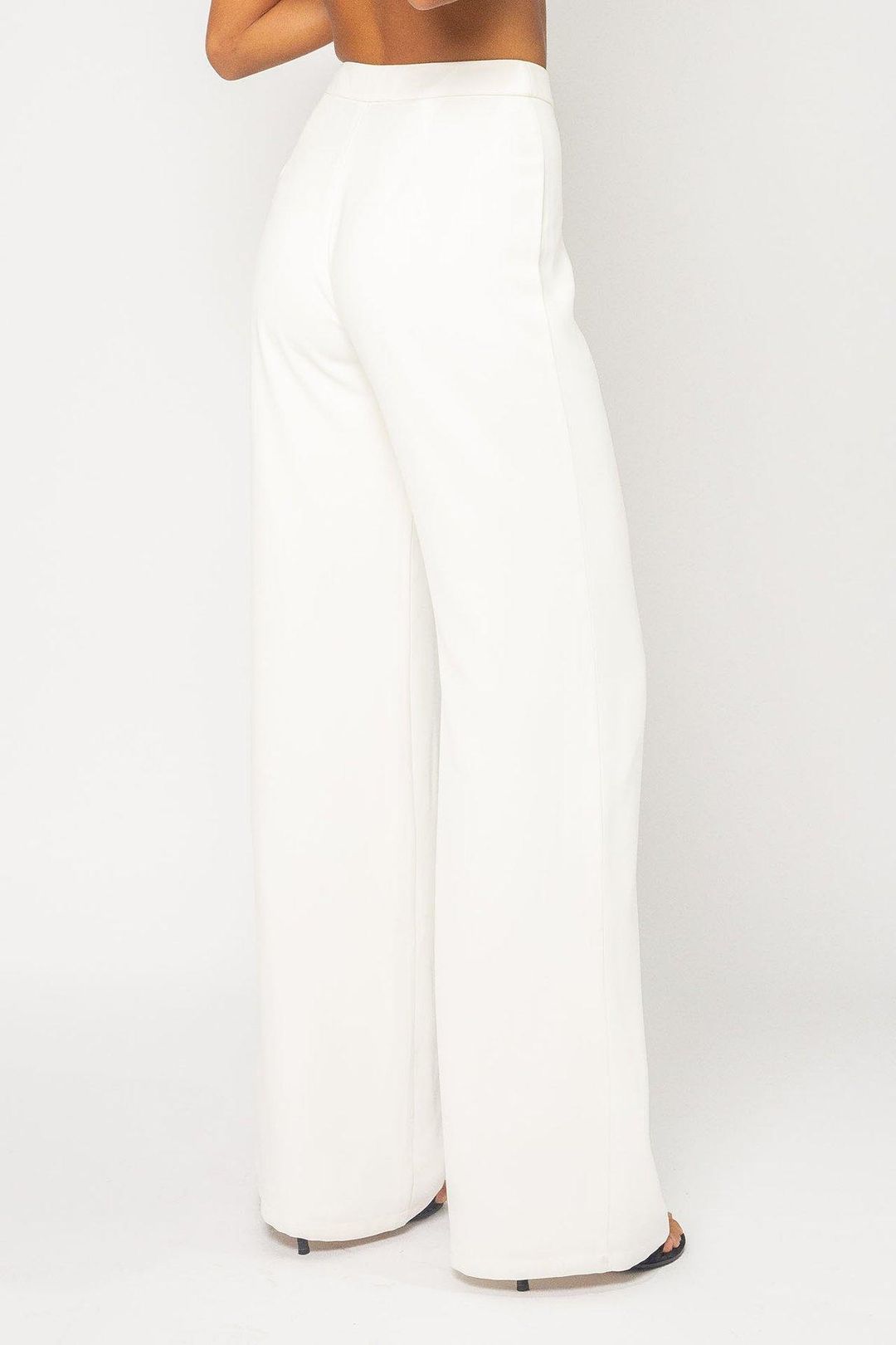 Dion Lee Corded Lace Corset and Bianca And Brigett Ella Pant Set white Size 14 for rent on The Volte - main image