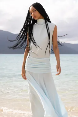 Larissa Gown Blue for rent on The Volte - image 1