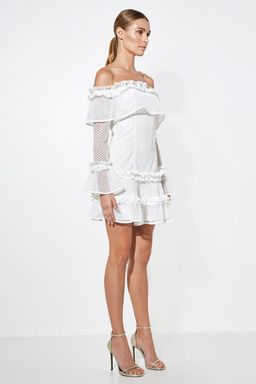 Mossman The Mood Swing Dress white Size 14 for rent on The Volte - image 3