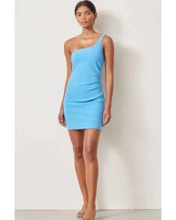 Bec & Bridge Paloma Mini Dress Blue Size AU 6 for rent on The Volte - image 1