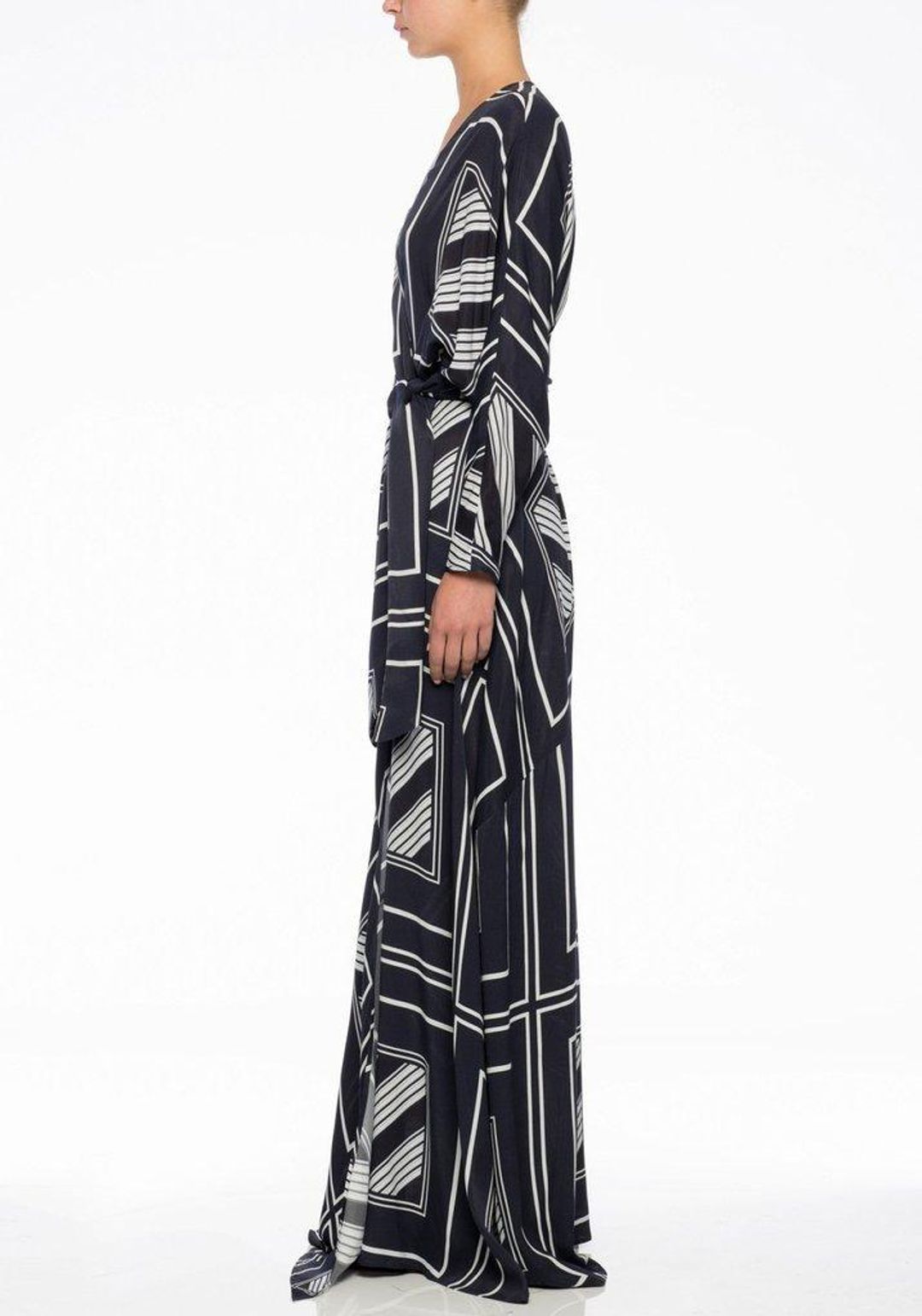 Viktoria Woods Atonement Dress Complex Print Size 1/Au 8 for rent on The Volte - main image