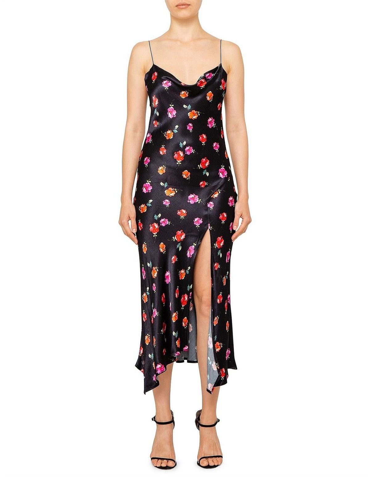 Bec and Bridge Floral Midi Dress size 8 for rent on The Volte - main image