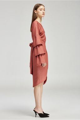 Keepsake the label Set in Stone Wrap Dress size 8 for rent on The Volte - image 2