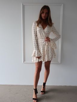 Shona Joy O'Dell Wrap Mini Dress Size 10 for rent on The Volte - image 1