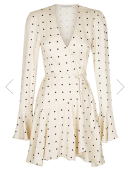 Shona Joy O'Dell Wrap Mini Dress Size 10 for rent on The Volte - image 2