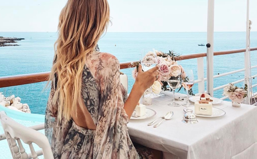 Zimmermann Cavalier Playsuit Grey Smoke Floral Size 0 / AU 8 for rent on The Volte - main image