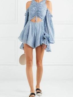 Alice McCall Did It  Again Playsuit  Blue Size 14 for rent on The Volte - image 2