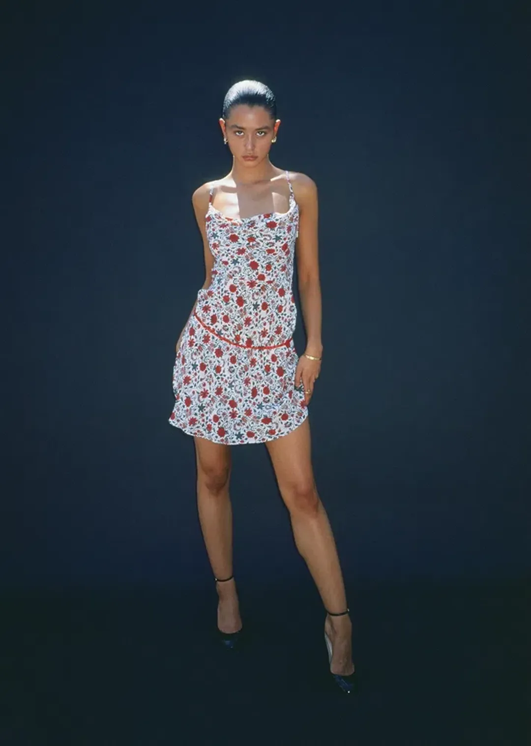 Realisation Par The Montague White Batik Floral Size XS for rent on The Volte - main image