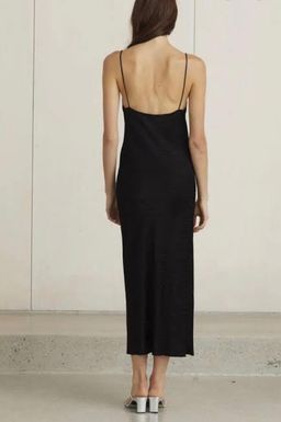 Bec & Bridge Kat Cowl Dress black size 10 for rent on The Volte - image 4