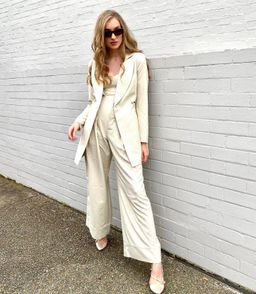 ALICE MCCALL | Heights Jacket Blazer Dress in Creme | Size 6 for rent on The Volte - image 5