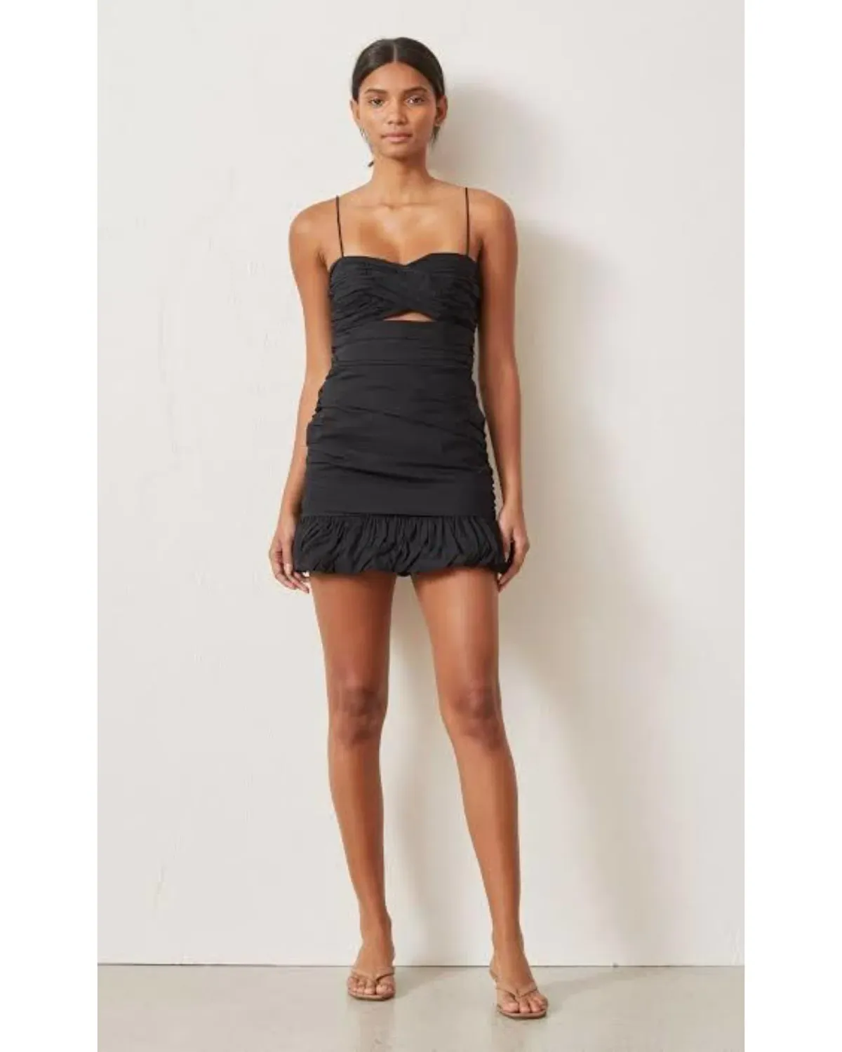 Bec & Bridge Colette Mini Dress Black Size AU 6 for rent on The Volte - main image