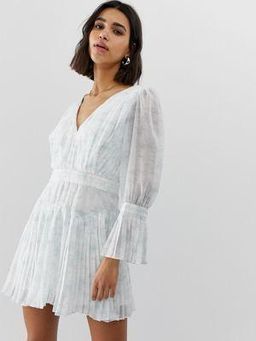 Stevie May Sky Settlement Mini Dress white Size 8 for rent on The Volte - image 1